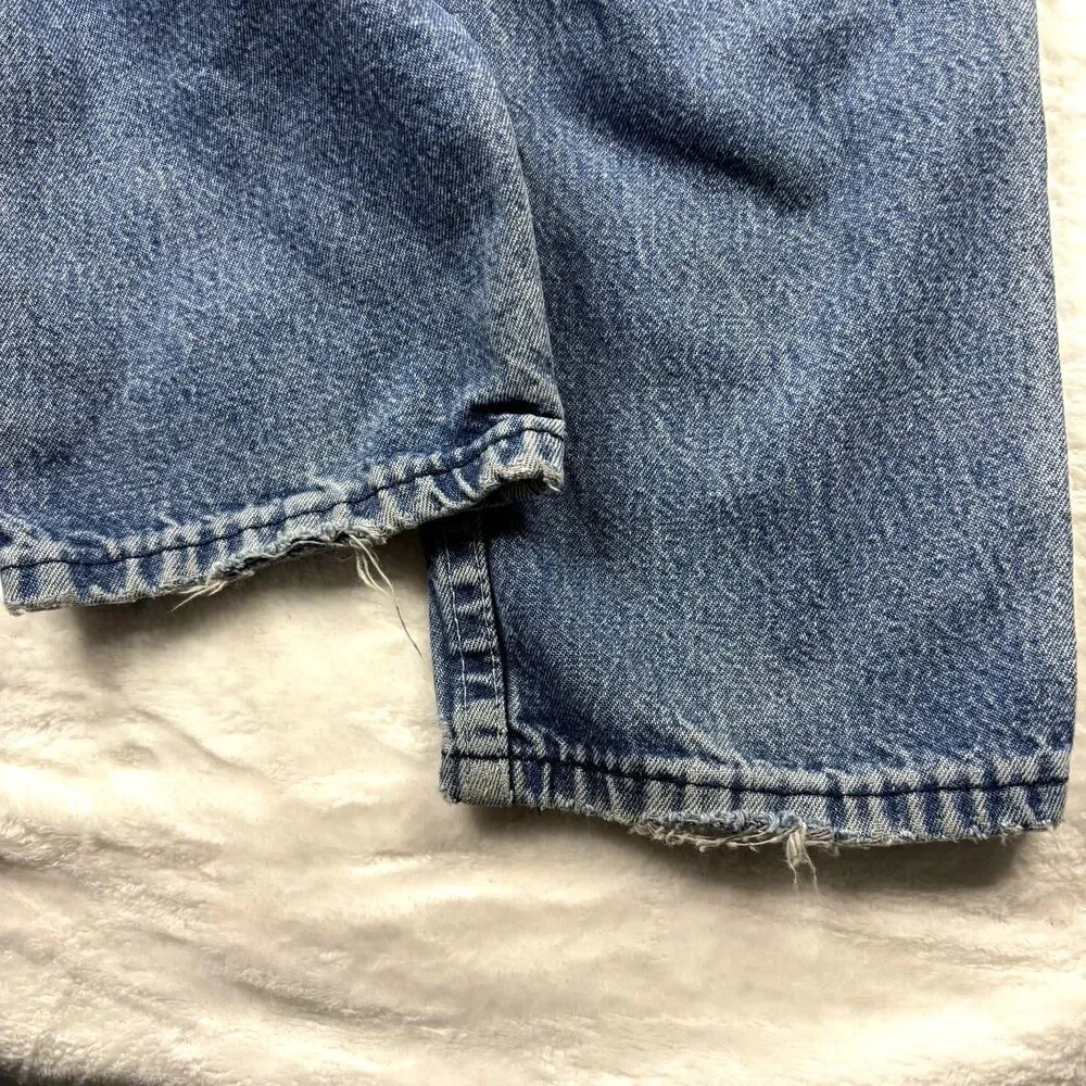 Rare Vtg OshKosh Vestbak Overalls Size 3T USA 80s Denim Paper Tag Great FADE - Picture 8 of 16